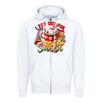 White i put out for santa Zipper Hoodie - CowGirlArtShop