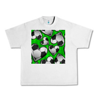 Lunar Rock soccer hearts seamless pattern Urban Heavy Tee - BundleAndBundleShop