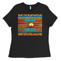 Black tacos before vatos Ladies Tee - BarkalooDesign
