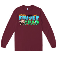 Burgundy mister kinder grad Long Sleeve Tee - RanaPortraitStore