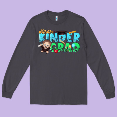 Mister Kinder Grad Long Sleeve Tee Designed By Ranaportraitstore