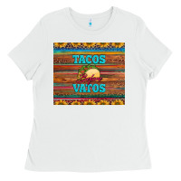 White tacos before vatos Ladies Tee - BarkalooDesign