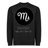 Black Scorpio Horoscope Heavyweight Sweatshirt - Bettercallsaul