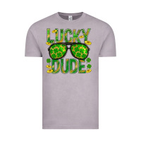 Vintage Zinc Lucky Dude St Patricks Vintage Tee - BundleAndBundleShop