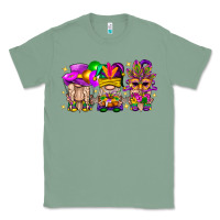 Sage Mardi Gras Gnomies Cakes Flowers And Balloon Classic Tee - BundleAndBundleShop