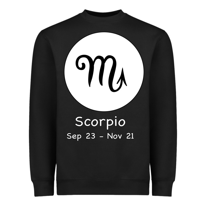 Scorpio Horoscope Heavyweight Sweatshirt by Bettercallsaul | Teevron