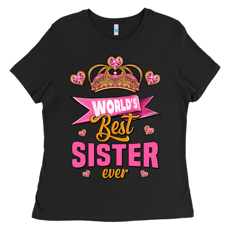 World's Best Sister Ever Ladies Tee by Jasminsmagicworld | Teevron