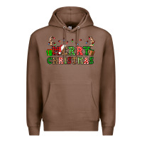 Chestnut merry christmas Premium Hoodie - OliviaCreatesArt