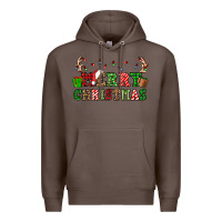 Coffee merry christmas Premium Hoodie - OliviaCreatesArt