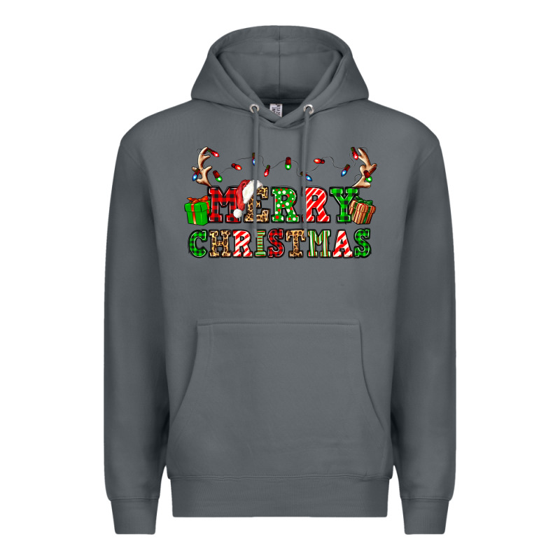 Merry Christmas Premium Hoodie by OliviaCreatesArt | Teevron