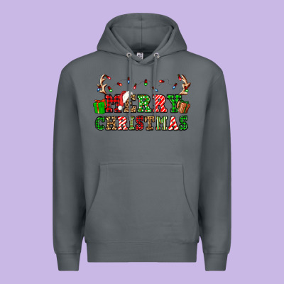 Merry Christmas Premium Hoodie Designed By Oliviacreatesart
