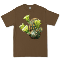 Cacao nylon hedgehog cactus Premium Tee - LillyAllenDesigns