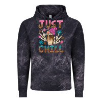 Cloud Black just chill with coffee bean bbs Vintage Hoodie - BundleAndBundleShop