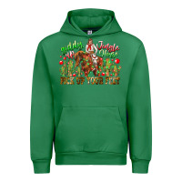 Emerald Giddy Up Jingle Horse Pick Up Your Feet Urban Hoodie - CowhideDigitalArt