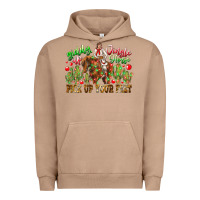 Pigment Burro Giddy Up Jingle Horse Pick Up Your Feet Urban Hoodie - CowhideDigitalArt