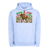 Pigment Grape Ice Giddy Up Jingle Horse Pick Up Your Feet Urban Hoodie - CowhideDigitalArt
