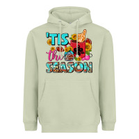 Matcha tis the season football coffee mug Heavyweight Hoodie - FaDigitalArtStudio