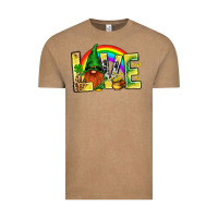 Vintage Coffee St. Patricks Love With Gnome Vintage Tee - BundleAndBundleShop