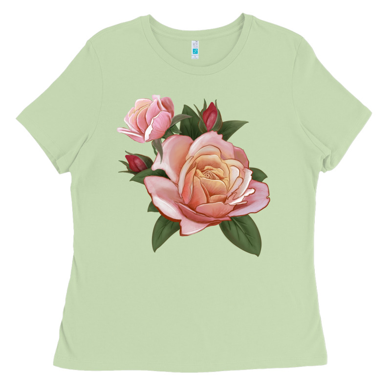 State Of Grace Rose Ladies Tee by LillyAllenDesigns | Teevron