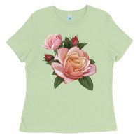 Matcha State Of Grace Rose Ladies Tee - LillyAllenDesigns