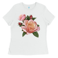 White State Of Grace Rose Ladies Tee - LillyAllenDesigns