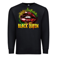 Black Future black queen Premium Sweatshirt - FaDigitalArtStudio