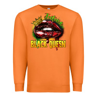 Carrot Future black queen Premium Sweatshirt - FaDigitalArtStudio