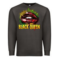 Smoke Future black queen Premium Sweatshirt - FaDigitalArtStudio