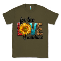 Army Green For The Love Of Sunshine Classic Tee - BundleAndBundleShop