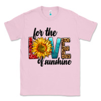 Bubblegum Pink For The Love Of Sunshine Classic Tee - BundleAndBundleShop