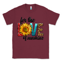 Burgundy For The Love Of Sunshine Classic Tee - BundleAndBundleShop