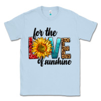Dusty Blue For The Love Of Sunshine Classic Tee - BundleAndBundleShop