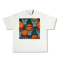 Pistachio basketball hoop seamless pattern Urban Heavy Tee - BundleAndBundleShop