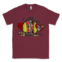 Burgundy softball vibes Classic Tee - SublimationCraftShop