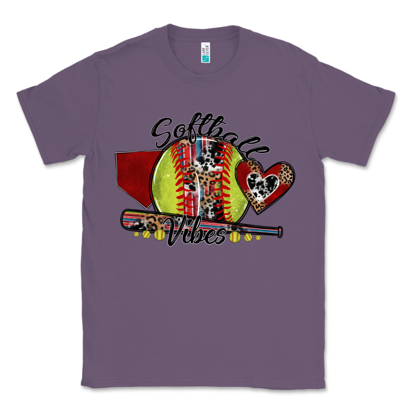 Softball Vibes Classic Tee by SublimationCraftShop | Teevron