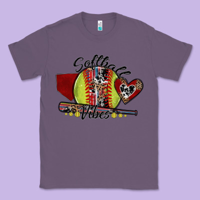 Softball Vibes Classic Tee Designed By Sublimationcraftshop