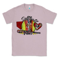 Lilac softball vibes Classic Tee - SublimationCraftShop