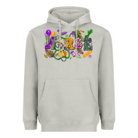 Moon Dust Nurse Mardi Gras Heavyweight Hoodie - FaDigitalArtStudio