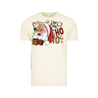 Vintage Arctic Santa Ho Ho Ho With Gift Box Vintage Tee - BundleAndBundleShop