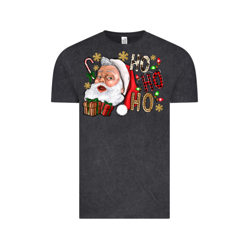 Santa Ho Ho Ho With Gift Box Vintage Tee by BundleAndBundleShop | Teevron