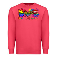 Cardinal Peace love equality Premium Sweatshirt - FaDigitalArtStudio