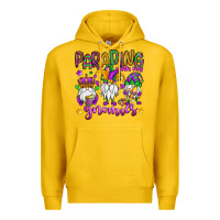 Lemon parading with my gnomies Premium Hoodie - OliviaCreatesArt