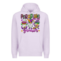 Lilac parading with my gnomies Premium Hoodie - OliviaCreatesArt