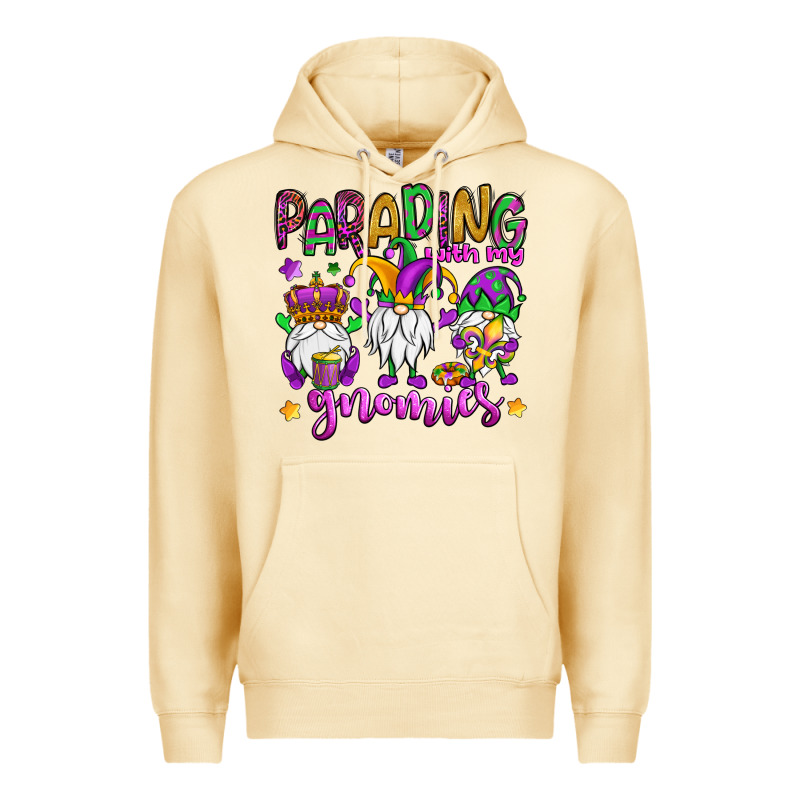 Parading With My Gnomies Premium Hoodie by OliviaCreatesArt | Teevron