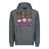Rock parading with my gnomies Premium Hoodie - OliviaCreatesArt