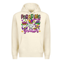 Sandshell parading with my gnomies Premium Hoodie - OliviaCreatesArt