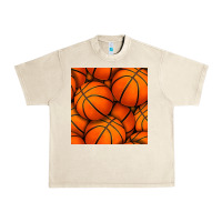 Sandshell basketball seamless pattern Urban Heavy Tee - BundleAndBundleShop