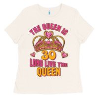 Bone the queen is 30 long live the queen Ladies Tee - Jasminsmagicworld