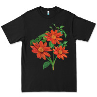 Black tithonia fiesta del sol sunflower Premium Tee - LillyAllenDesigns