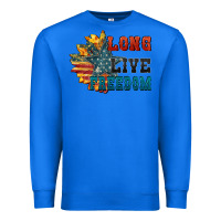 True Royal Long live freedom Premium Sweatshirt - FaDigitalArtStudio